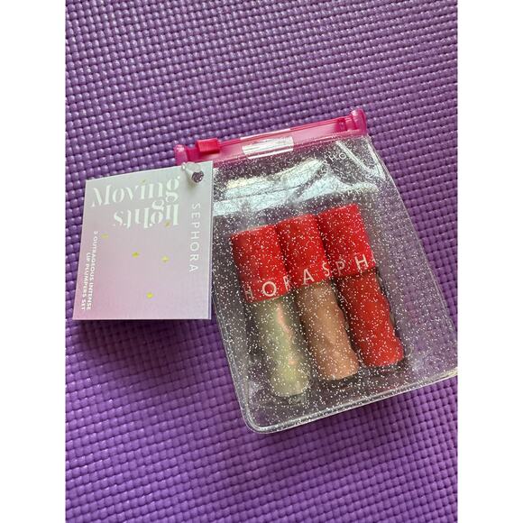Sephora Moving Lights Outrageous Intense 3 Lip Plumpers Set Limited Edition NEW - Picture 2 of 6